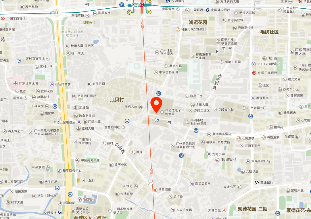 杨协成时尚工场地图位置